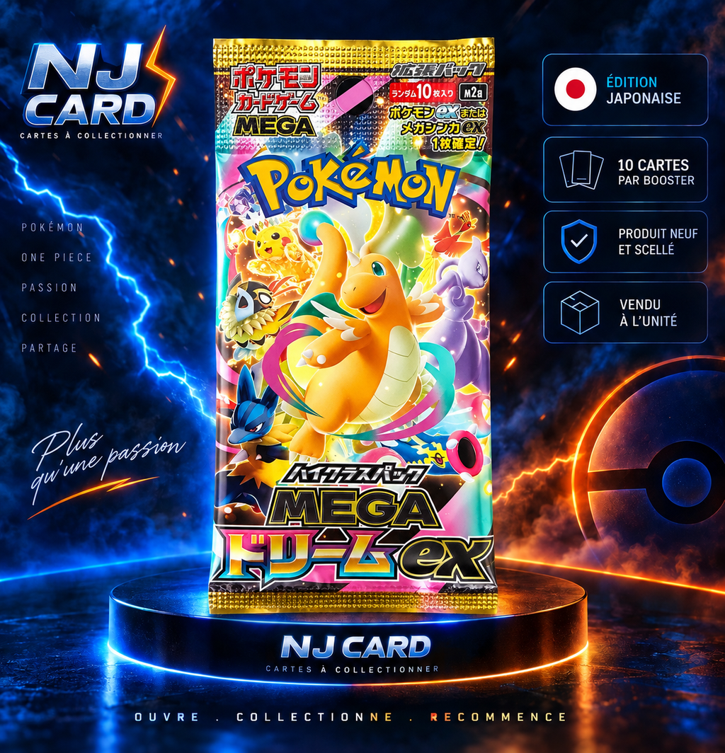 Booster Pokémon M2a MEGA Dream ex – Édition japonaise