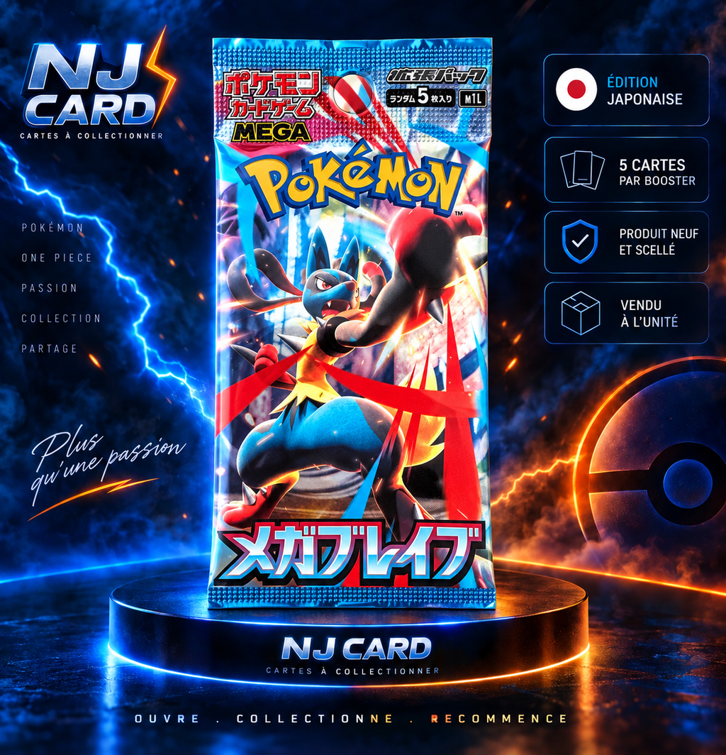 Booster Pokémon M1L Mega Brave – Édition japonaise