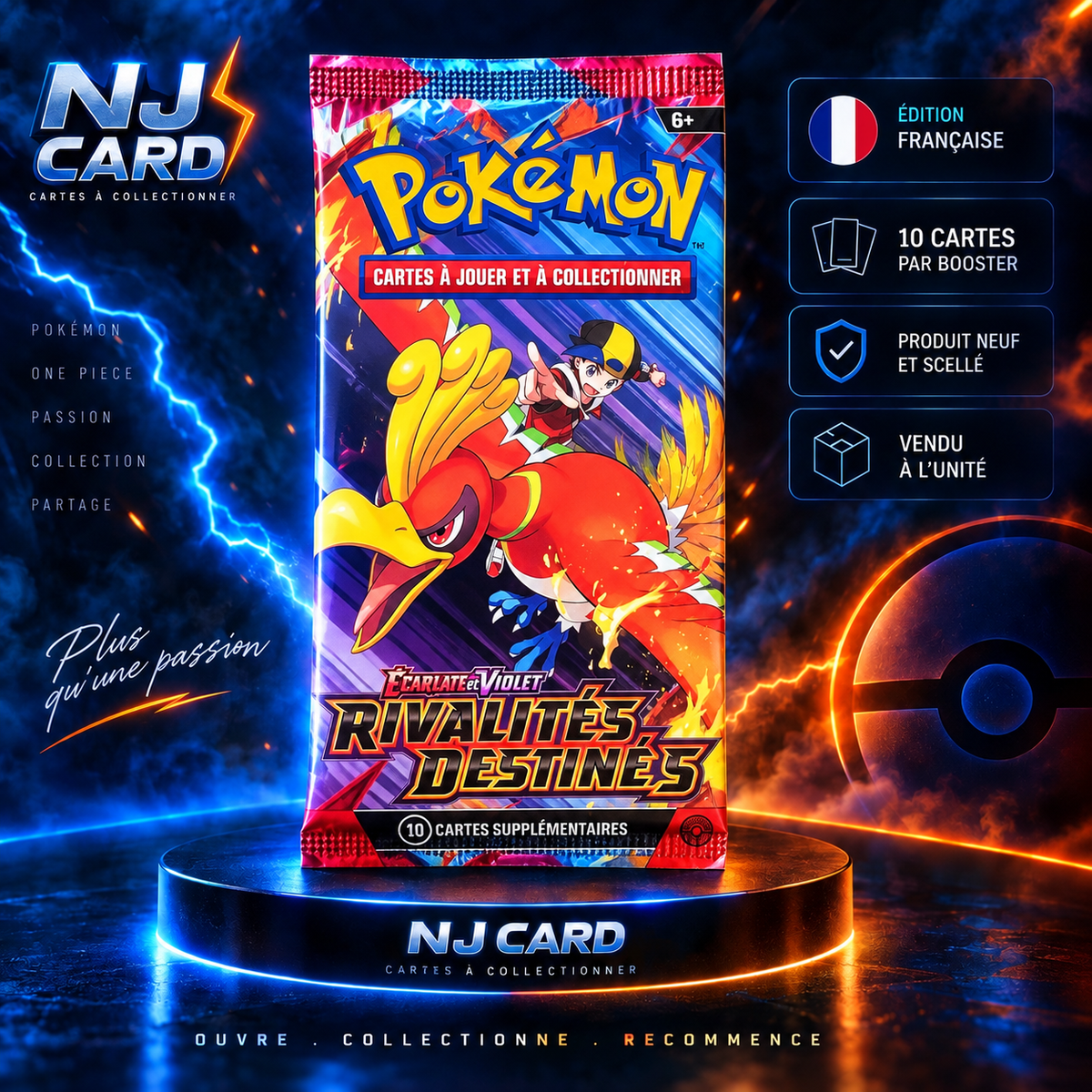 Booster Pokémon EV10 – Rivalités Destinées – Français