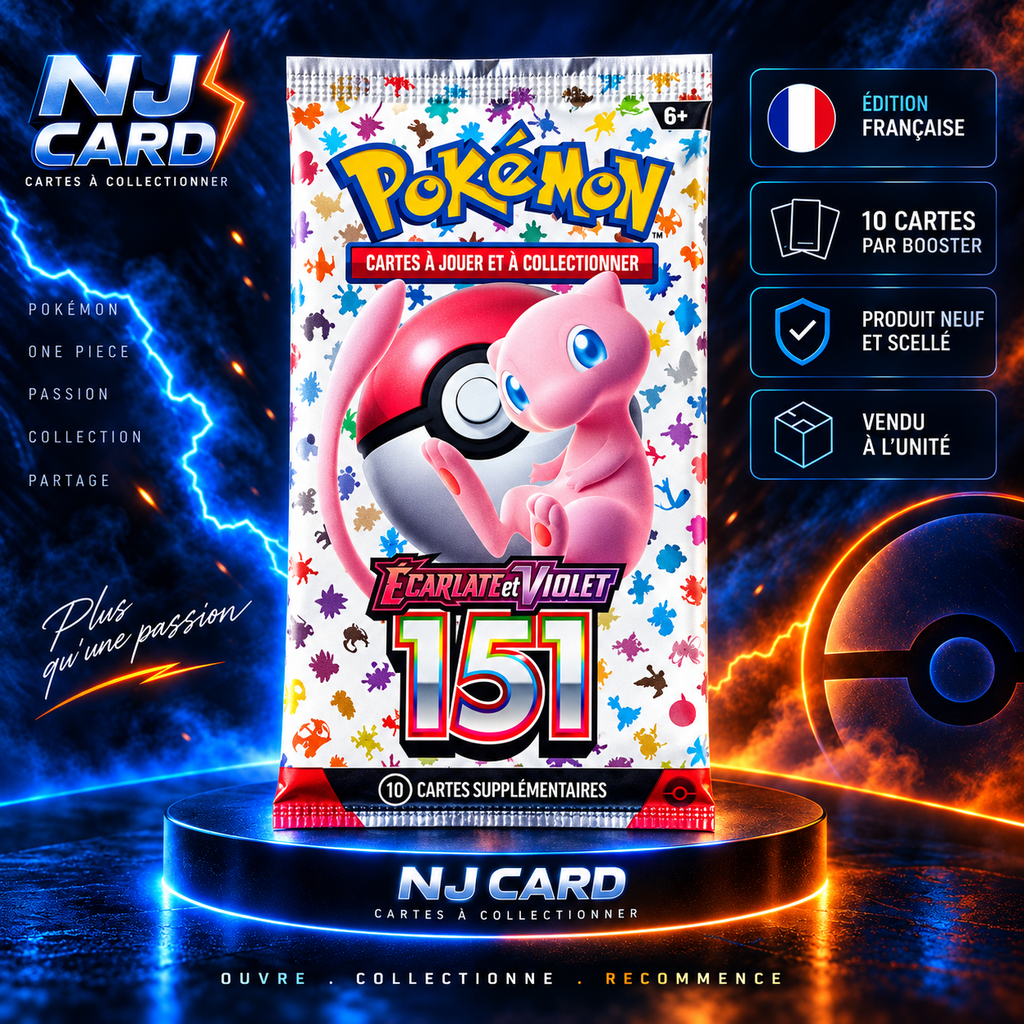 Booster Pokémon EV3.5 – Écarlate et Violet 151 – Français