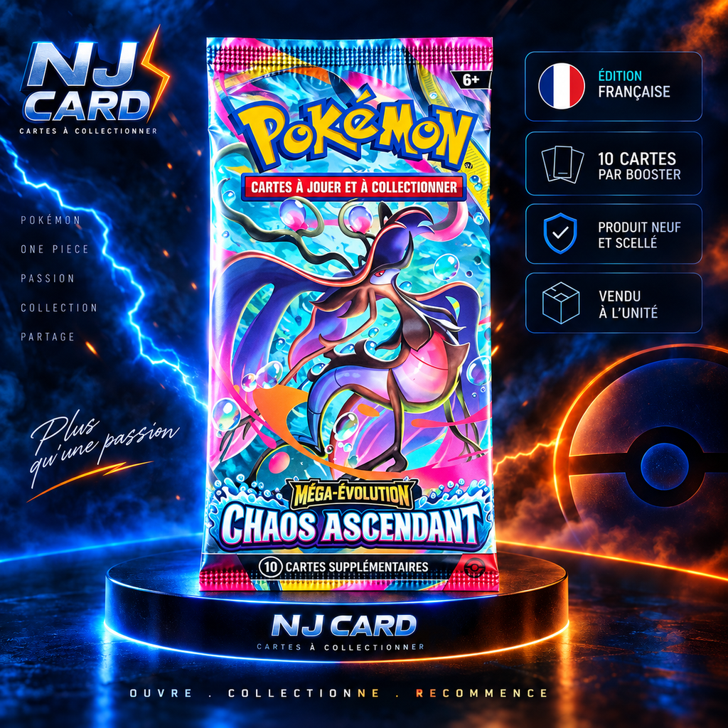 Booster Pokémon ME04 – Chaos Ascendant – Français